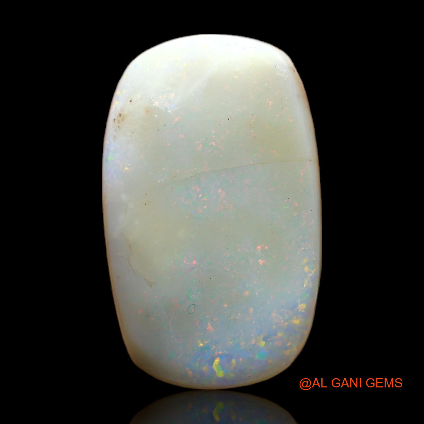 Natural Fire Opal Gemstone 8.00 Cts Loose Oval Rough From Australia 20x12x4 mm RC-822