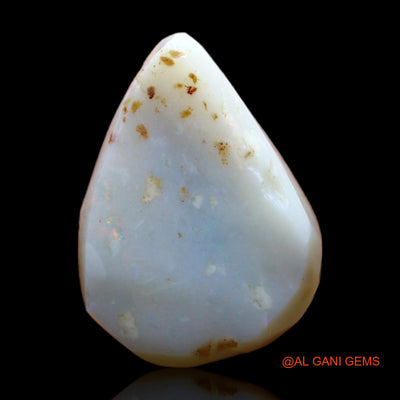 Natural Fire Opal Gemstone 8.00 Cts Loose Oval Rough From Australia 19x14x5 mm RC-824