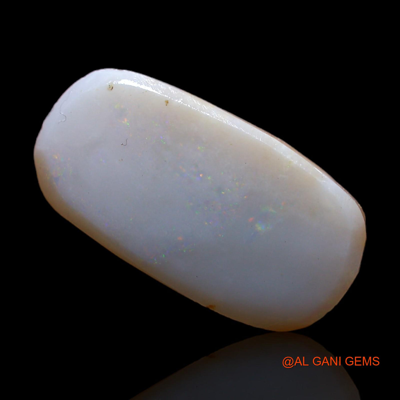 Natural Fire Opal Gemstone 6.00 Cts Loose Oval Rough From Australia 21x11x3 mm RC-827