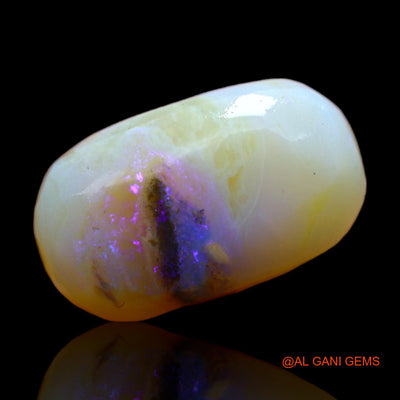 11.00 Cts Unheated Australian Fire Opal Loose Gemstone Oval Rough Natural 19x11x7 mm RC-828