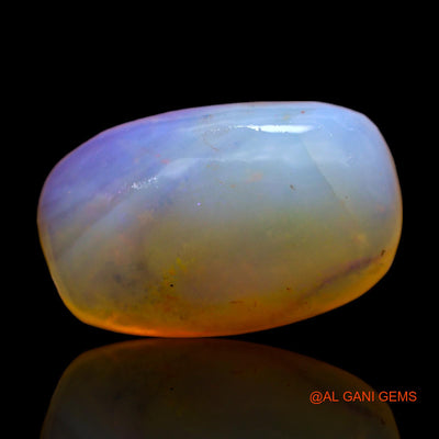 Natural Untreated Fire Opal Loose Gemstone Oval Rough From Australia 11.00 Cts 20x12x7 mm RC-830