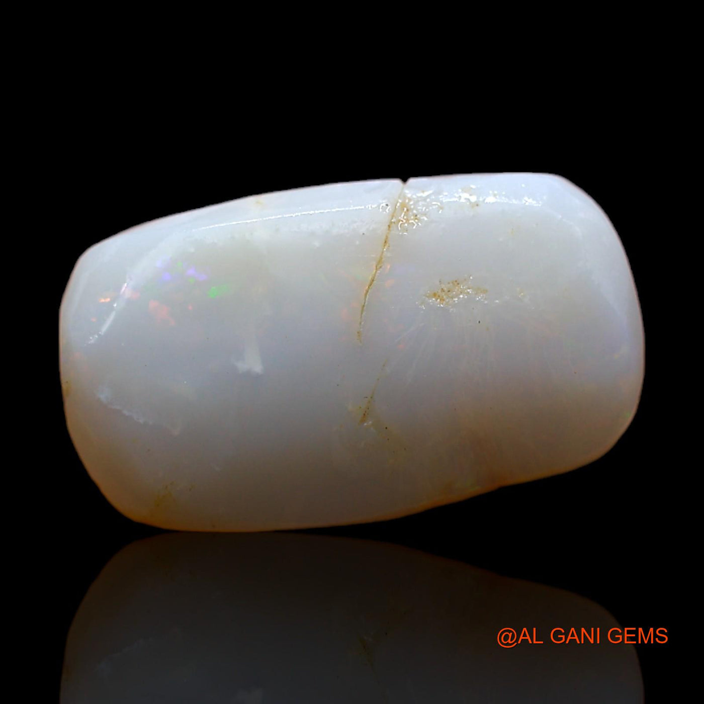 6.00 Cts Natural Australian Fire Opal Loose Gemstone Oval Rough 19x11x4 mm RC-831