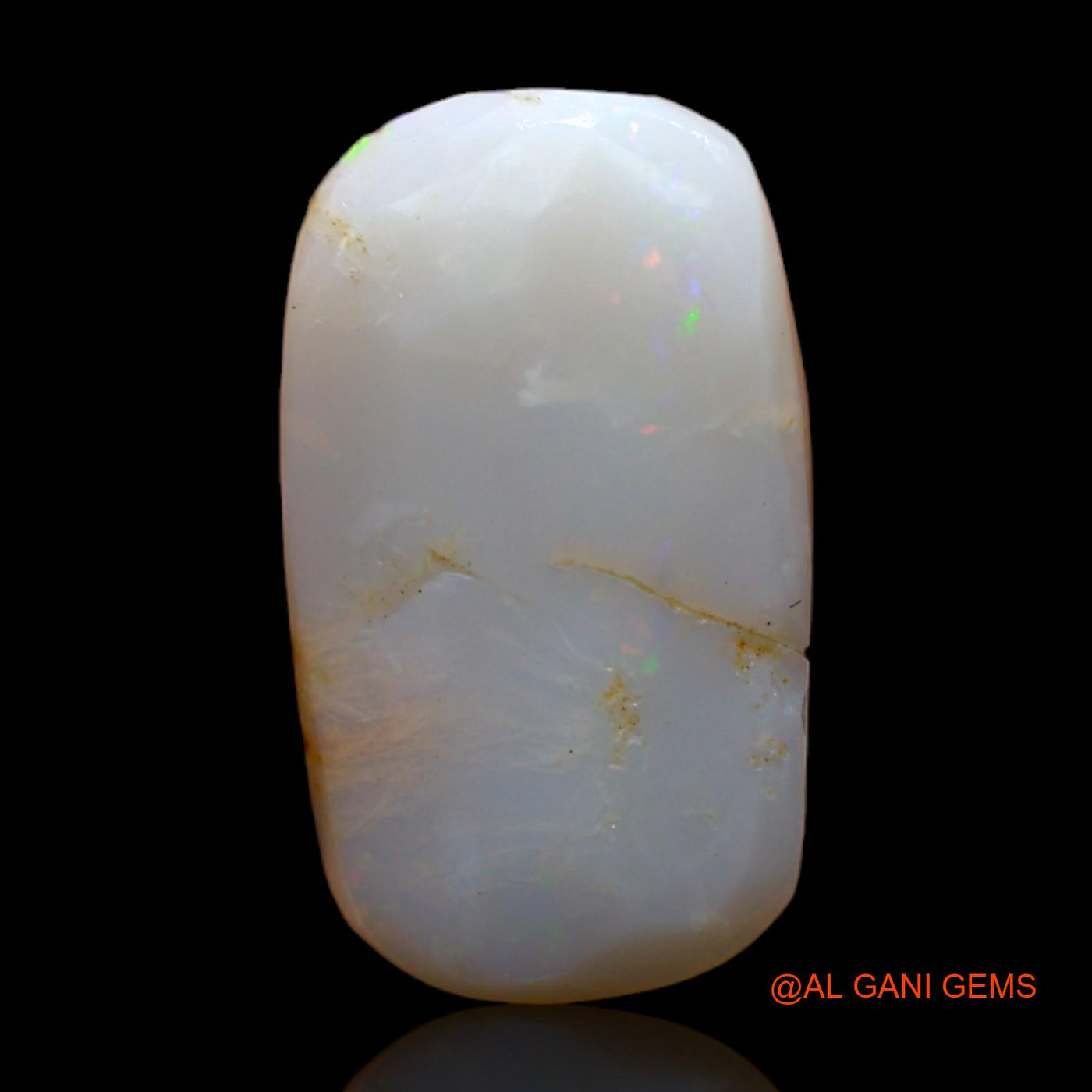 6.00 Cts Natural Australian Fire Opal Loose Gemstone Oval Rough 19x11x4 mm RC-831