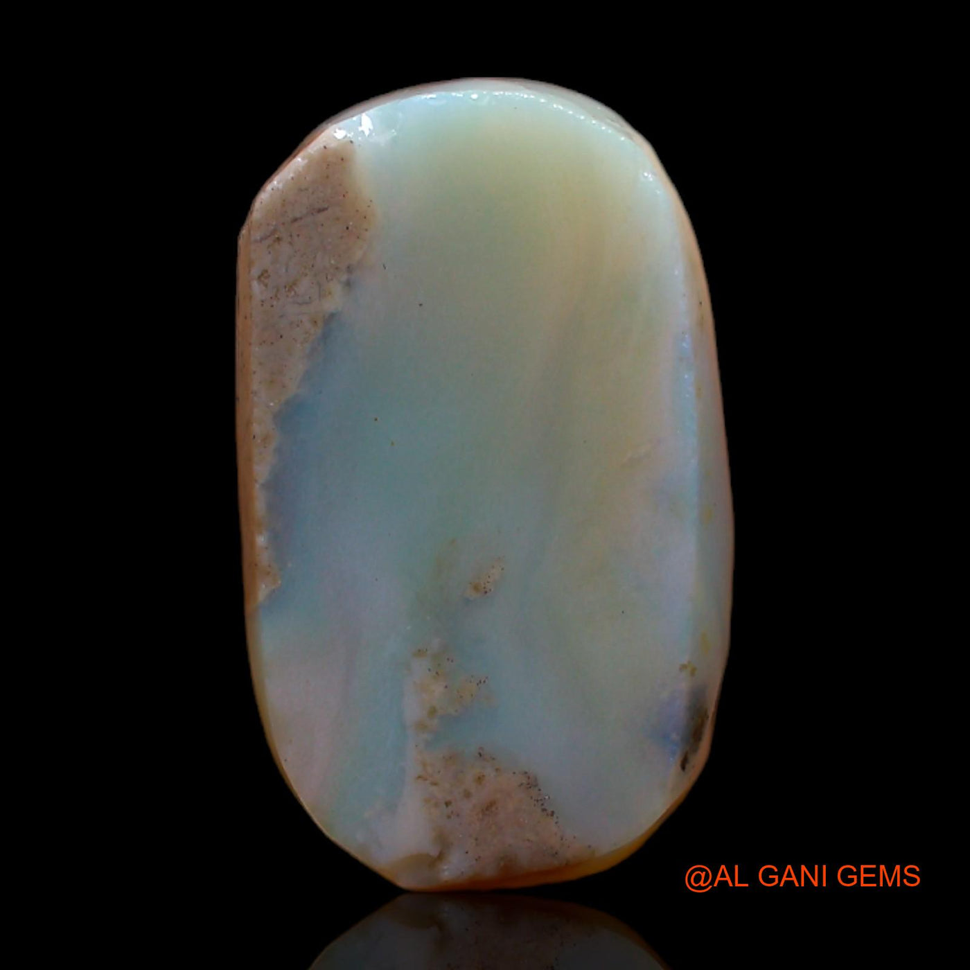 Natural Untreated Fire Opal Loose Gemstone Oval Rough From Australia 7.00 Cts 18x11x5 mm RC-833