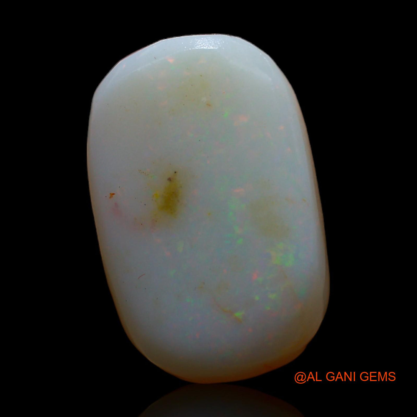 7.00 Cts Natural Australian Fire Opal Loose Gemstone Oval Rough 18x12x4 mm RC-835