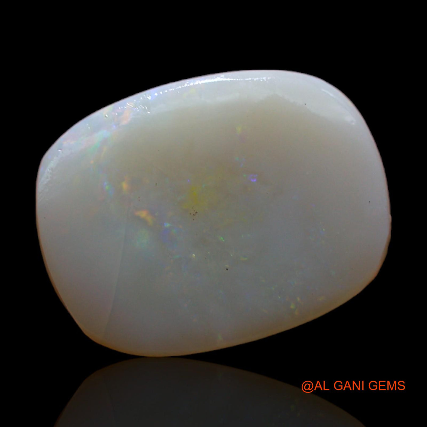 5.00 Cts Natural Australian Fire Opal Loose Gemstone Oval Rough 17x13x2 mm RC-845