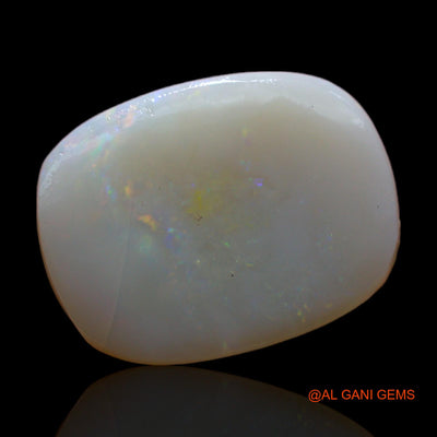 5.00 Cts Natural Australian Fire Opal Loose Gemstone Oval Rough 17x13x2 mm RC-845