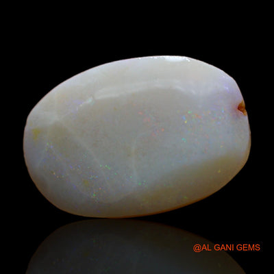 5.00 Cts Natural Australian Fire Opal Loose Gemstone Oval Rough 17x12x3 mm RC-848