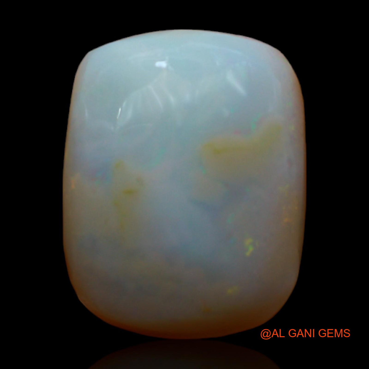 Natural Untreated Fire Opal Loose Gemstone Oval Rough From Australia 7.00 Cts 16x12x4 mm RC-853