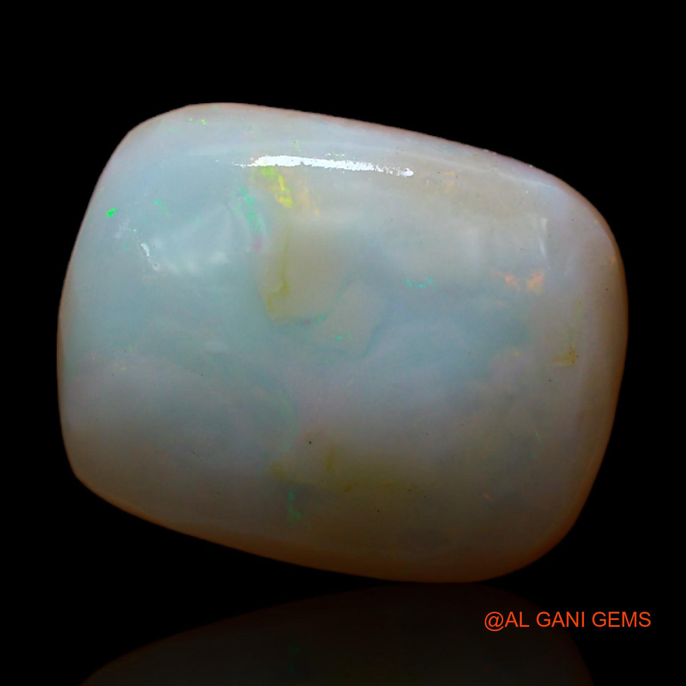 Natural Untreated Fire Opal Loose Gemstone Oval Rough From Australia 7.00 Cts 16x12x4 mm RC-853