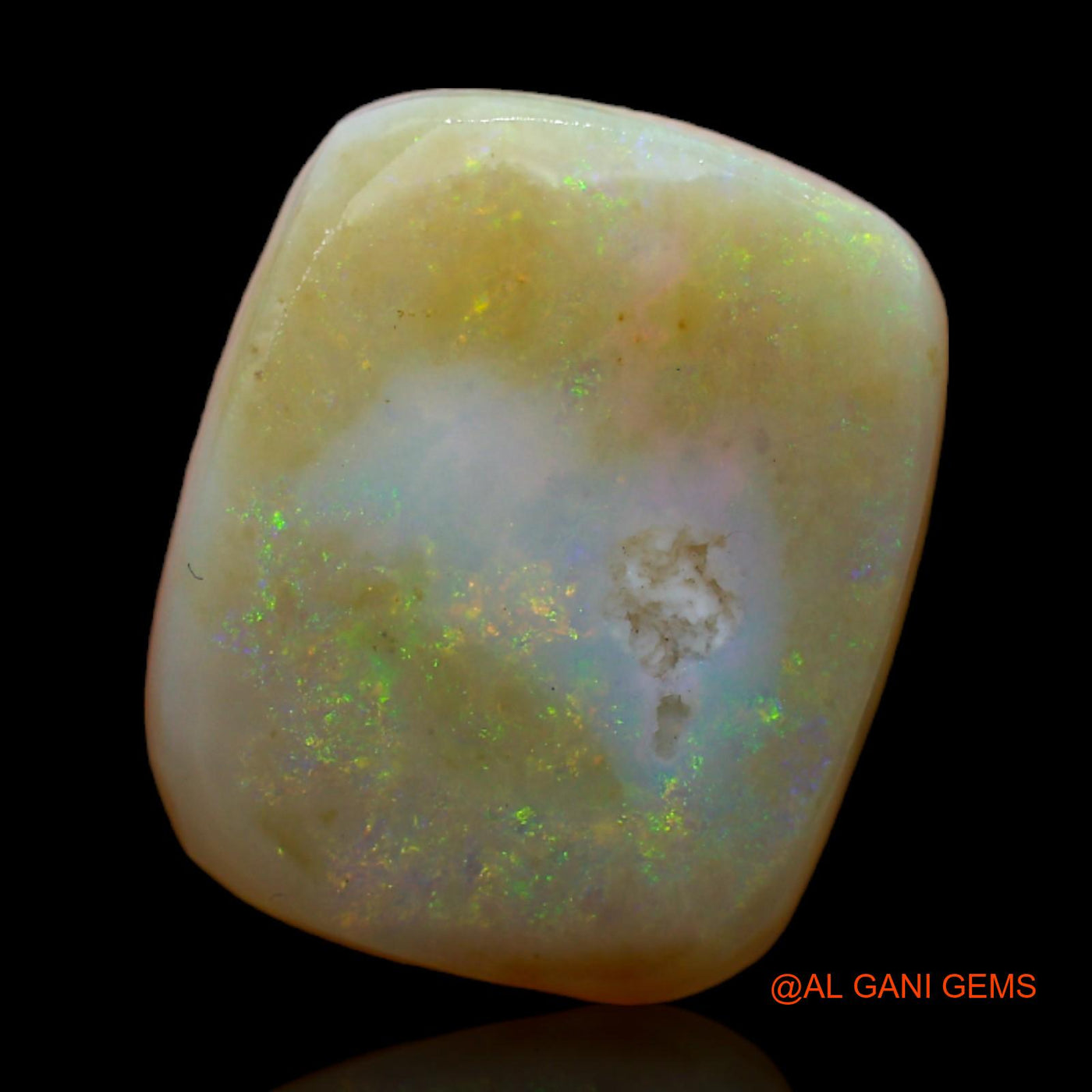 5.00 Cts Natural Australian Fire Opal Oval Rough Loose Gemstone For Jewelry 15x12x3 mm RC-858