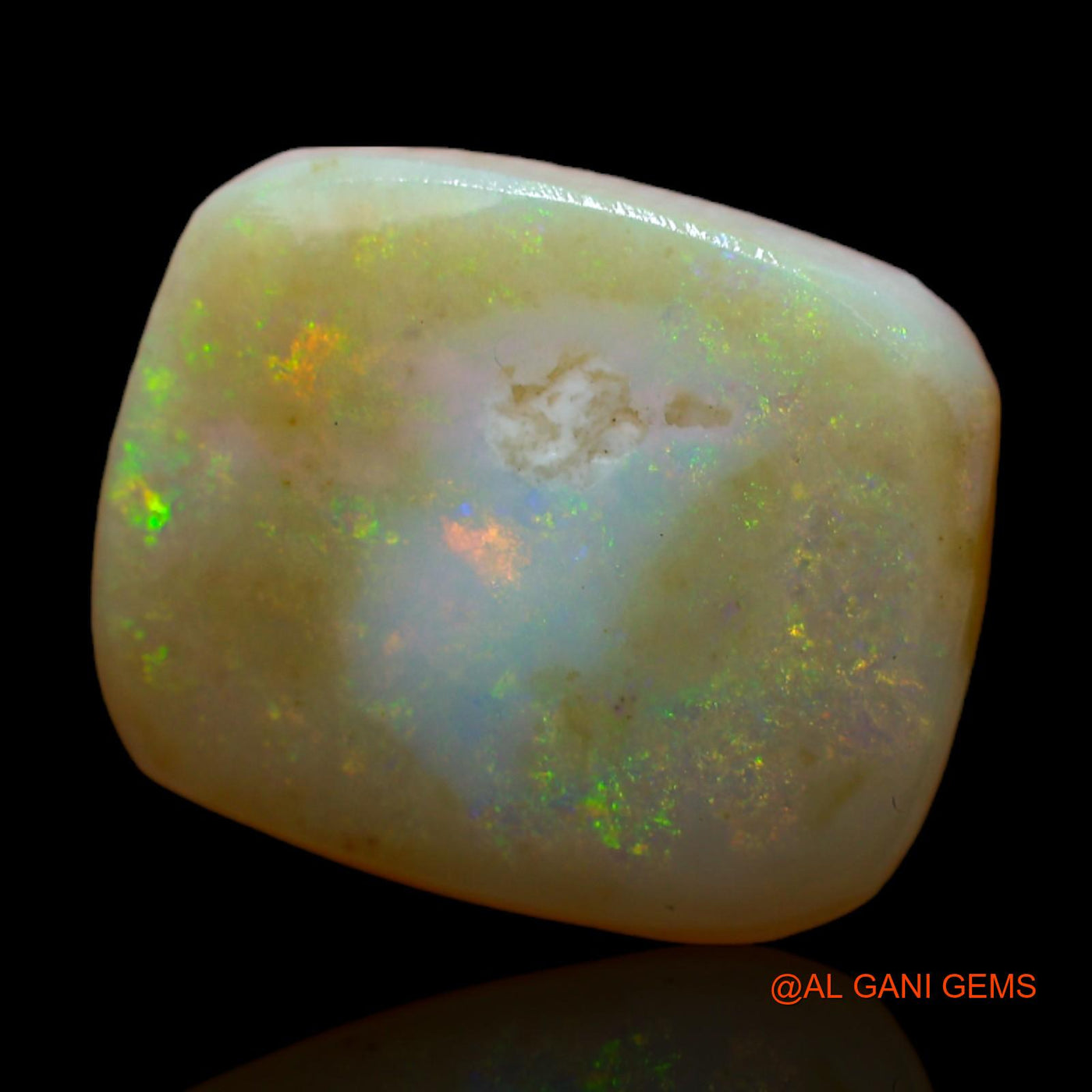 5.00 Cts Natural Australian Fire Opal Oval Rough Loose Gemstone For Jewelry 15x12x3 mm RC-858