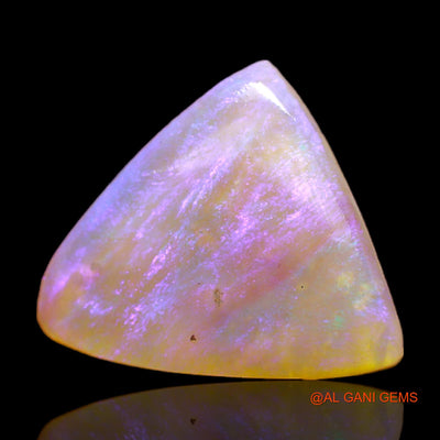 2.00 Cts Unheated Australian Fire Opal Loose Gemstone Trillion Rough Natural 14x13x2 mm RC-859