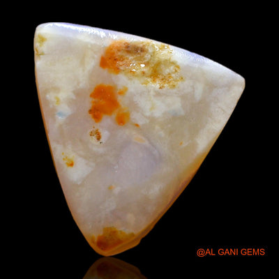 2.00 Cts Unheated Australian Fire Opal Loose Gemstone Trillion Rough Natural 14x13x2 mm RC-859