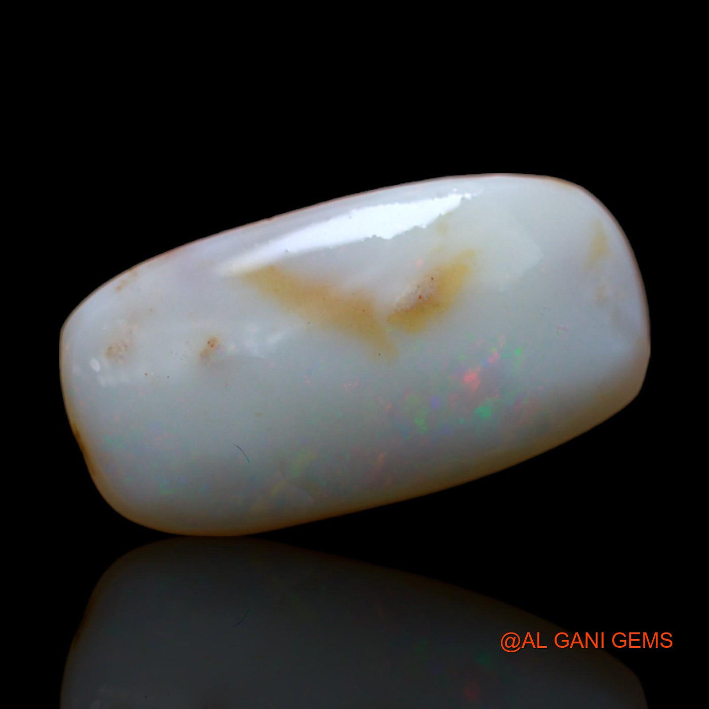 7.00 Cts Natural Australian Fire Opal Oval Rough Loose Gemstone For Jewelry 18x9x6 mm RC-865