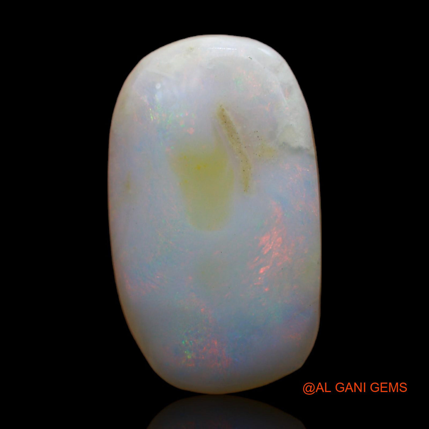 5.00 Cts Natural Australian Fire Opal Oval Rough Loose Gemstone For Jewelry 18x11x4 mm RC-866