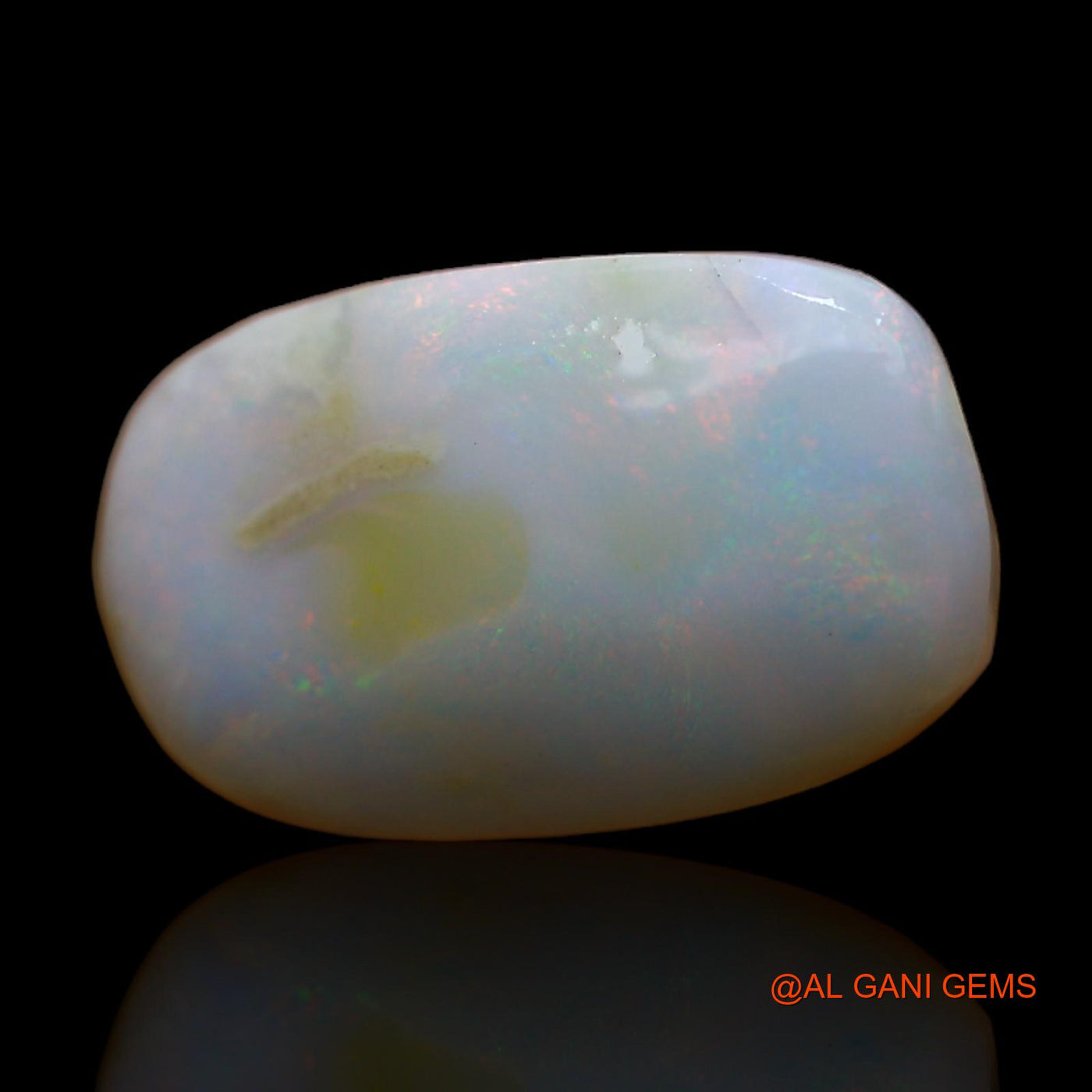 5.00 Cts Natural Australian Fire Opal Oval Rough Loose Gemstone For Jewelry 18x11x4 mm RC-866