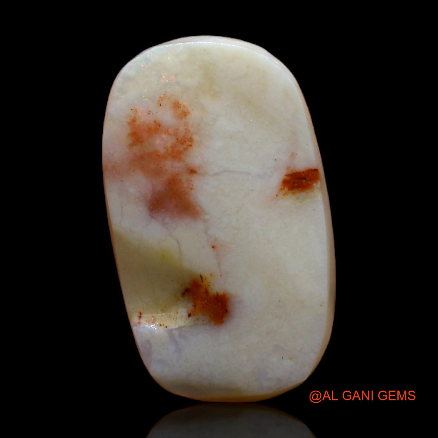 5.00 Cts Natural Australian Fire Opal Oval Rough Loose Gemstone For Jewelry 18x11x4 mm RC-866