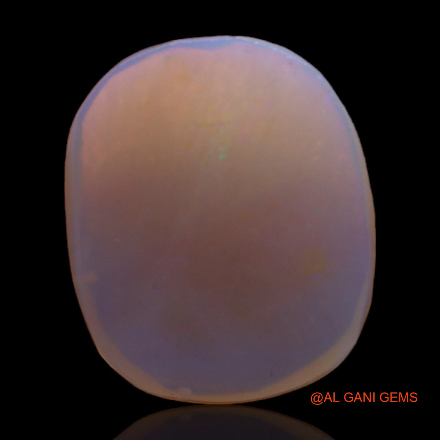 Natural Untreated Fire Opal Loose Gemstone Oval Rough From Australia 5.00 Cts 16x13x2 mm RC-869