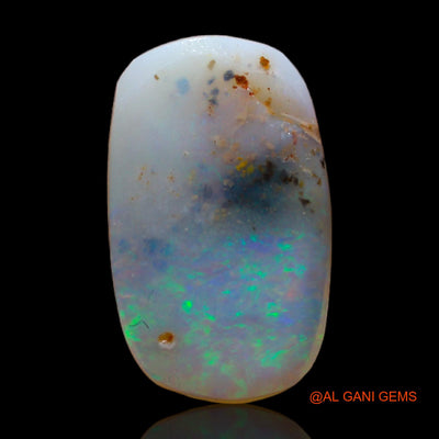 Natural Untreated Fire Opal Loose Gemstone Oval Rough From Australia 4.00 Cts 17x10x3 mm RC-878