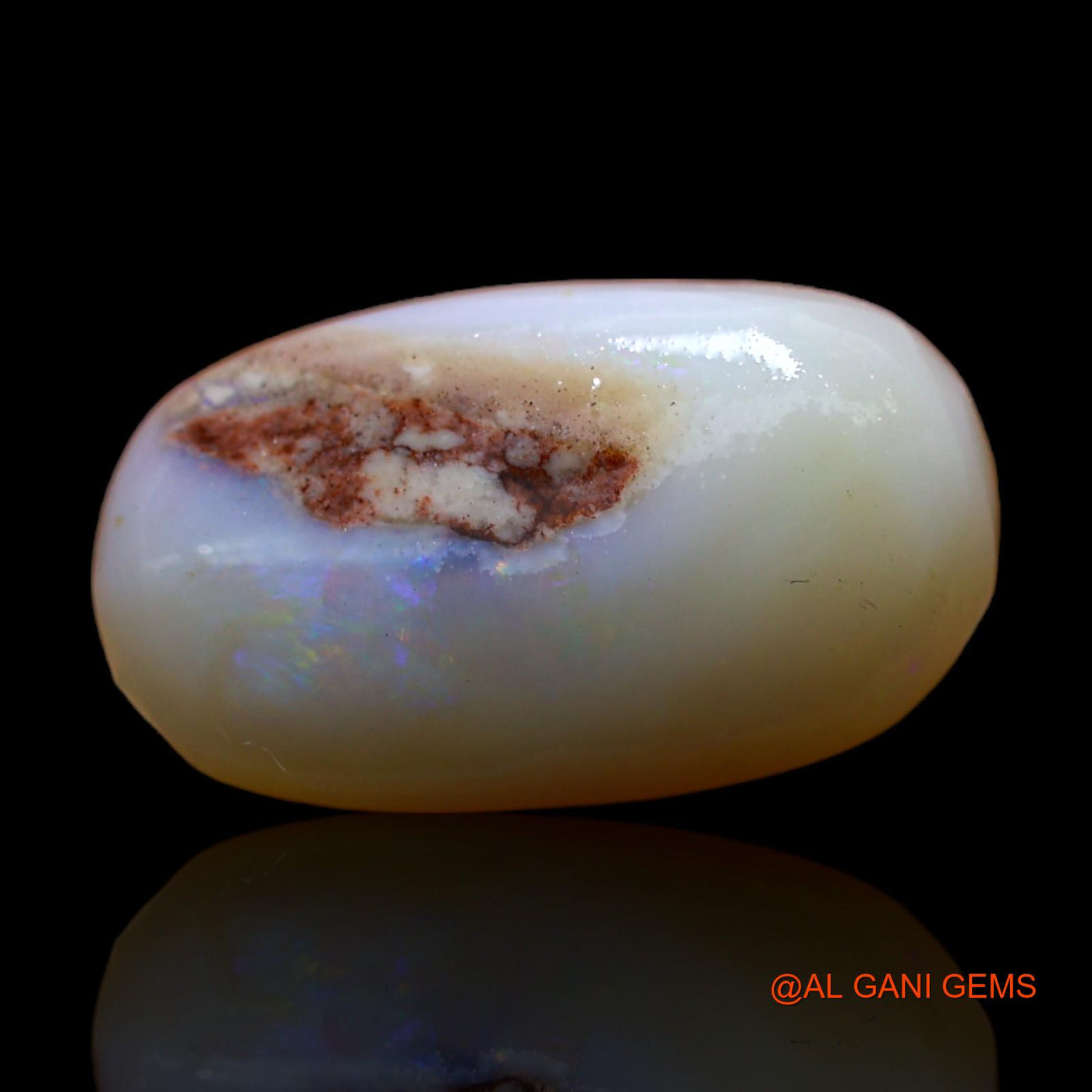 6.00 Cts Natural Australian Fire Opal Loose Gemstone Oval Rough 17x10x6 mm RC-881