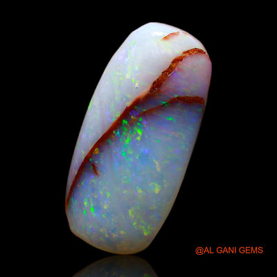 4.00 Cts Unheated Australian Fire Opal Loose Gemstone Oval Rough Natural 17x8x5 mm RC-882