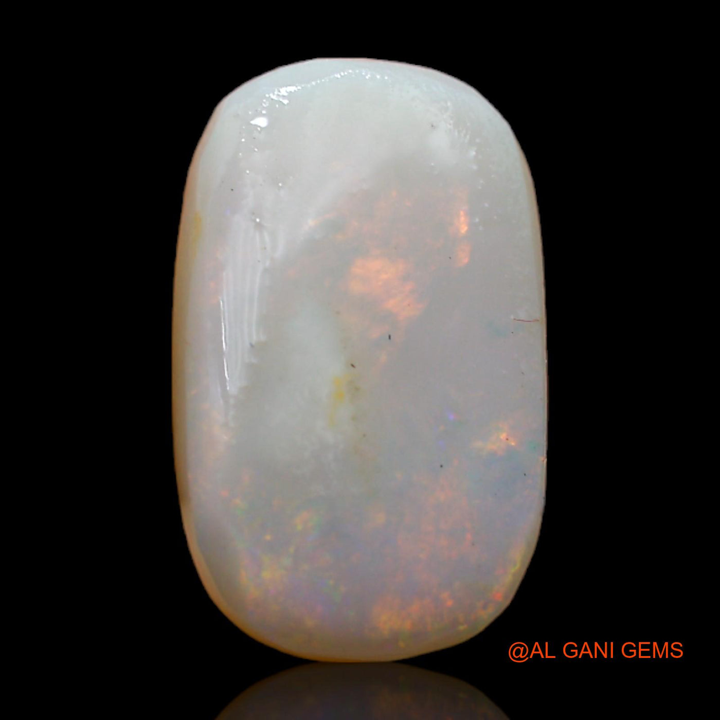 5.00 Cts Natural Australian Fire Opal Oval Rough Loose Gemstone For Jewelry 16x10x3 mm RC-886