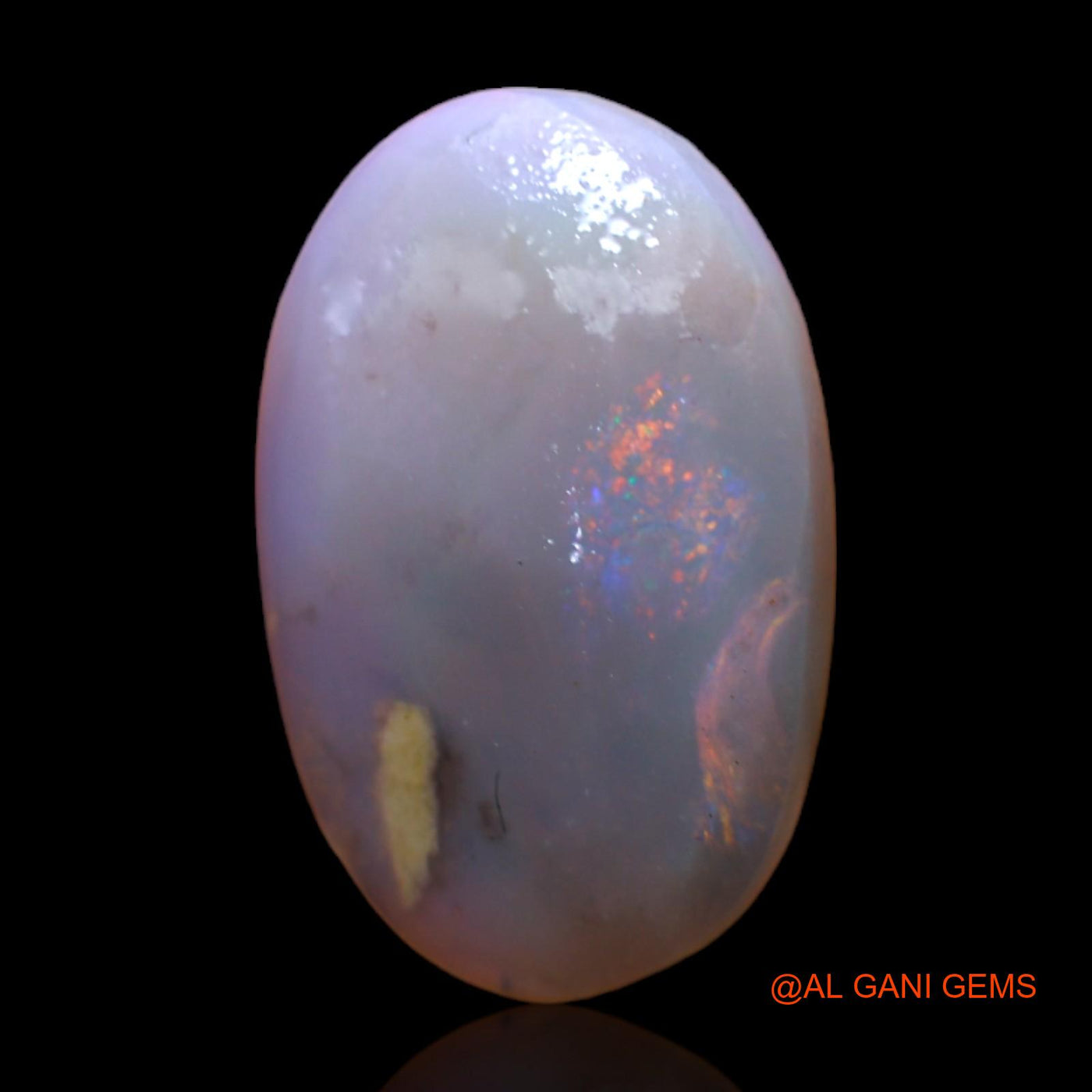 4.00 Cts Natural Australian Fire Opal Loose Gemstone Oval Rough 18x11x3 mm RC-888