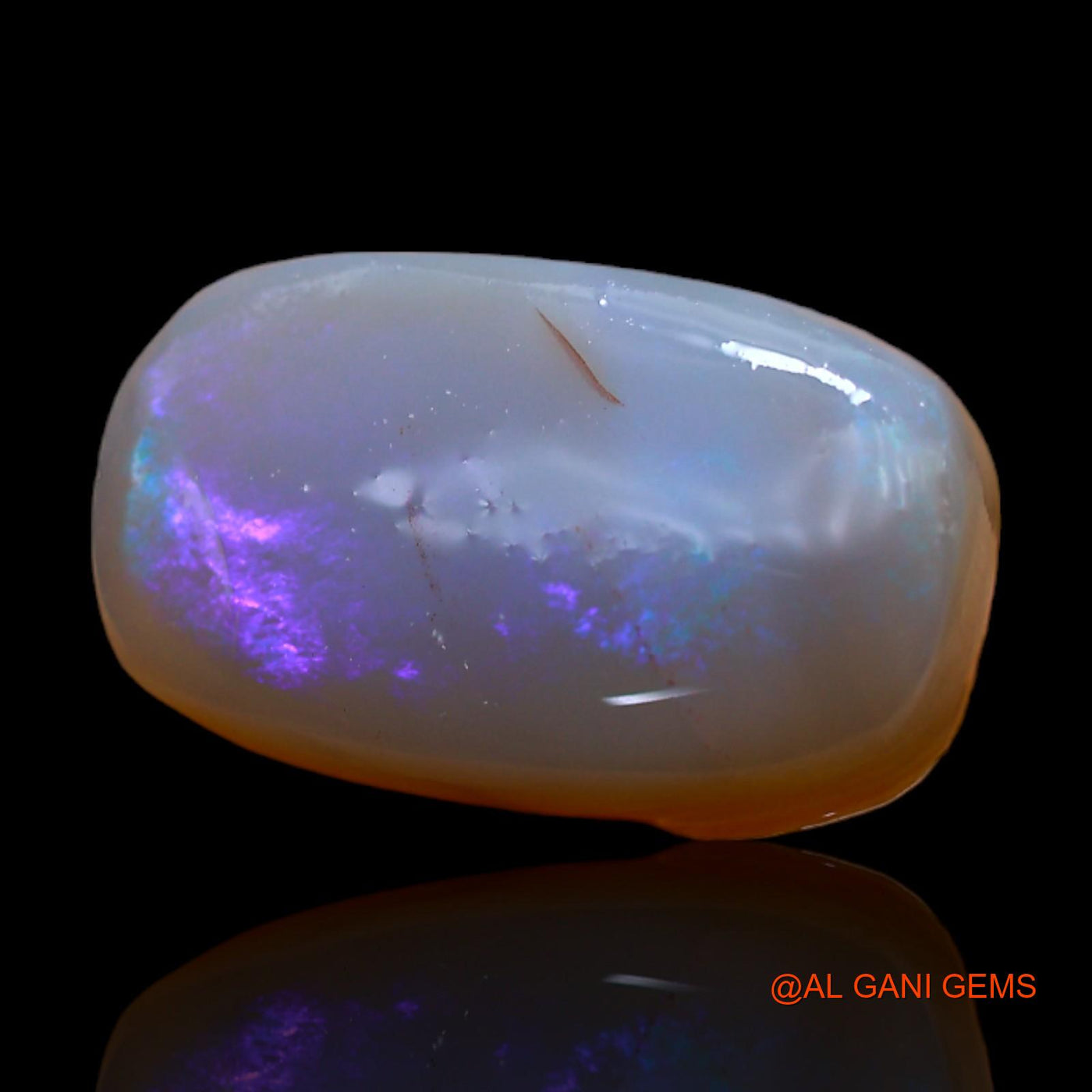 7.00 Cts Unheated Australian Fire Opal Loose Gemstone Oval Rough Natural 17x10x5 mm RC-889