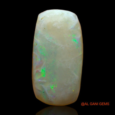 5.00 Cts Natural Australian Fire Opal Loose Gemstone Oval Rough 17x4x9 mm RC-892