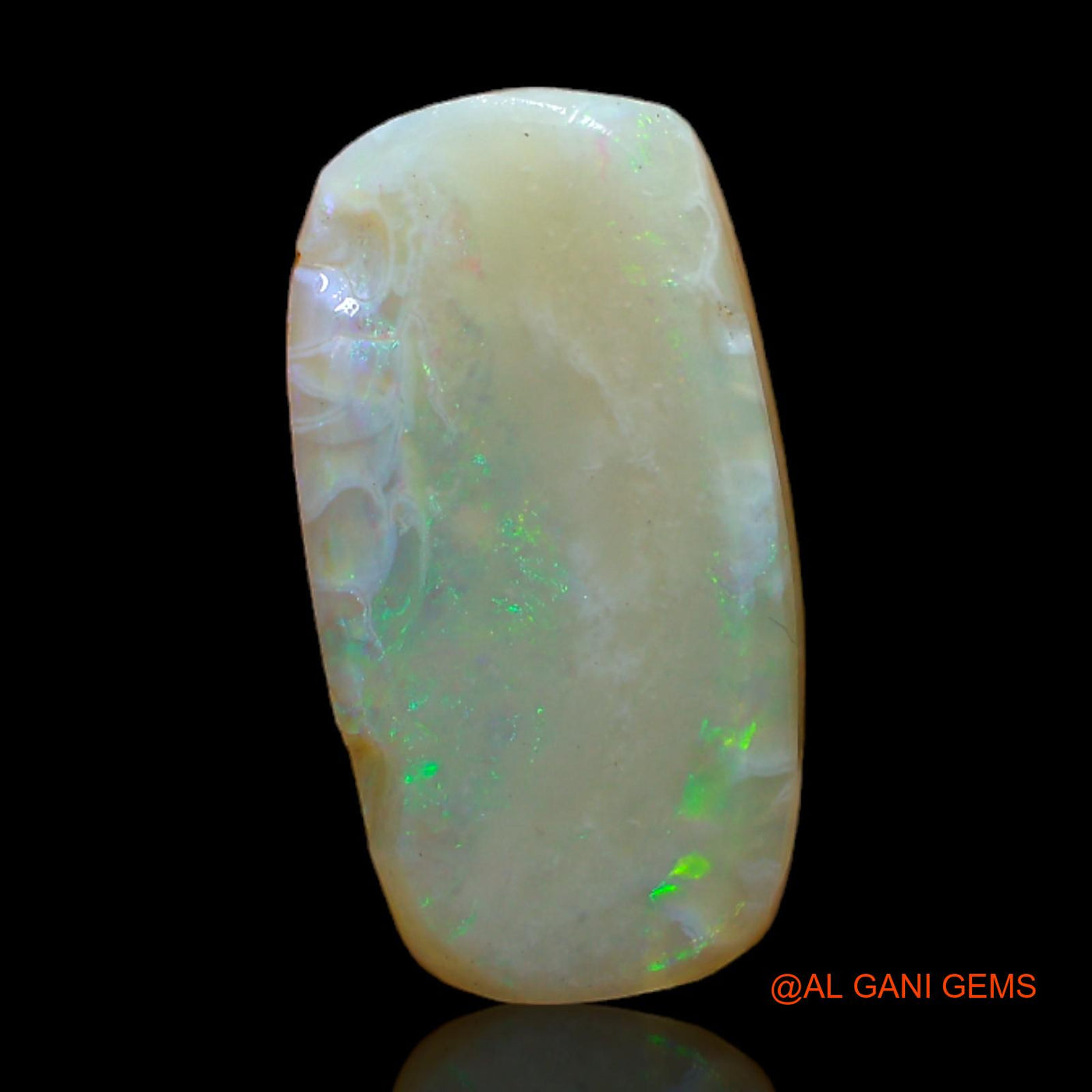 5.00 Cts Natural Australian Fire Opal Loose Gemstone Oval Rough 17x4x9 mm RC-892
