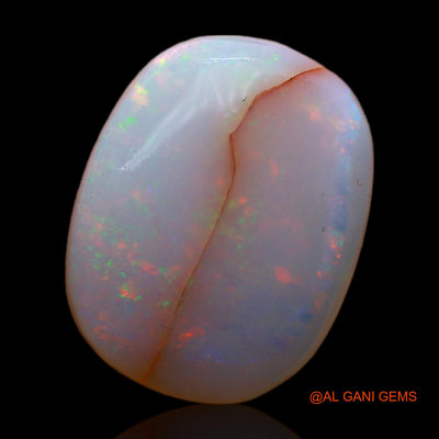 6.00 Cts Unheated Australian Fire Opal Loose Gemstone Oval Rough Natural 17x12x5 mm RC-893