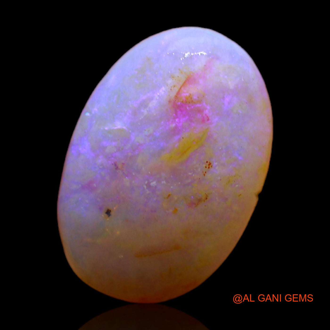 5.00 Cts Unheated Australian Fire Opal Loose Gemstone Oval Rough Natural 16x11x5 mm RC-894