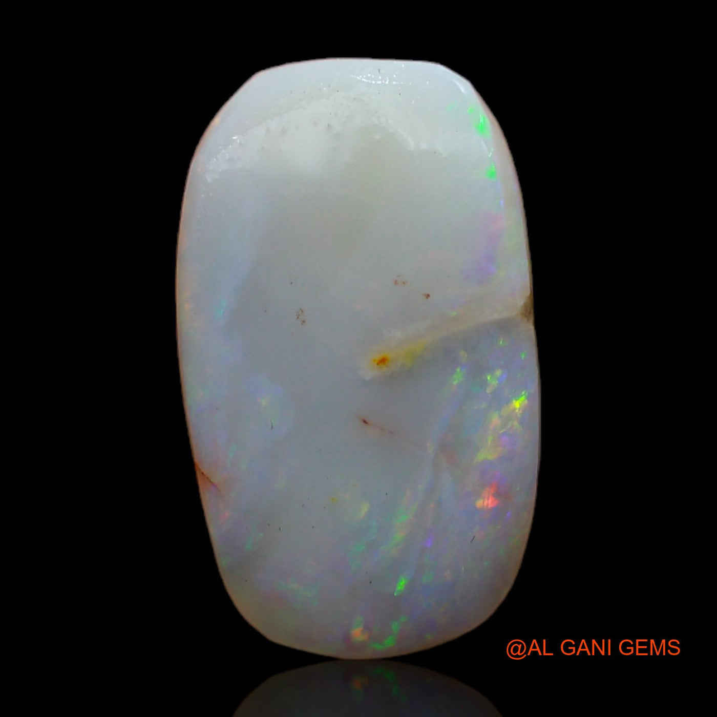 4.00 Cts Natural Australian Fire Opal Loose Gemstone Oval Rough 16x9x4 mm RC-895