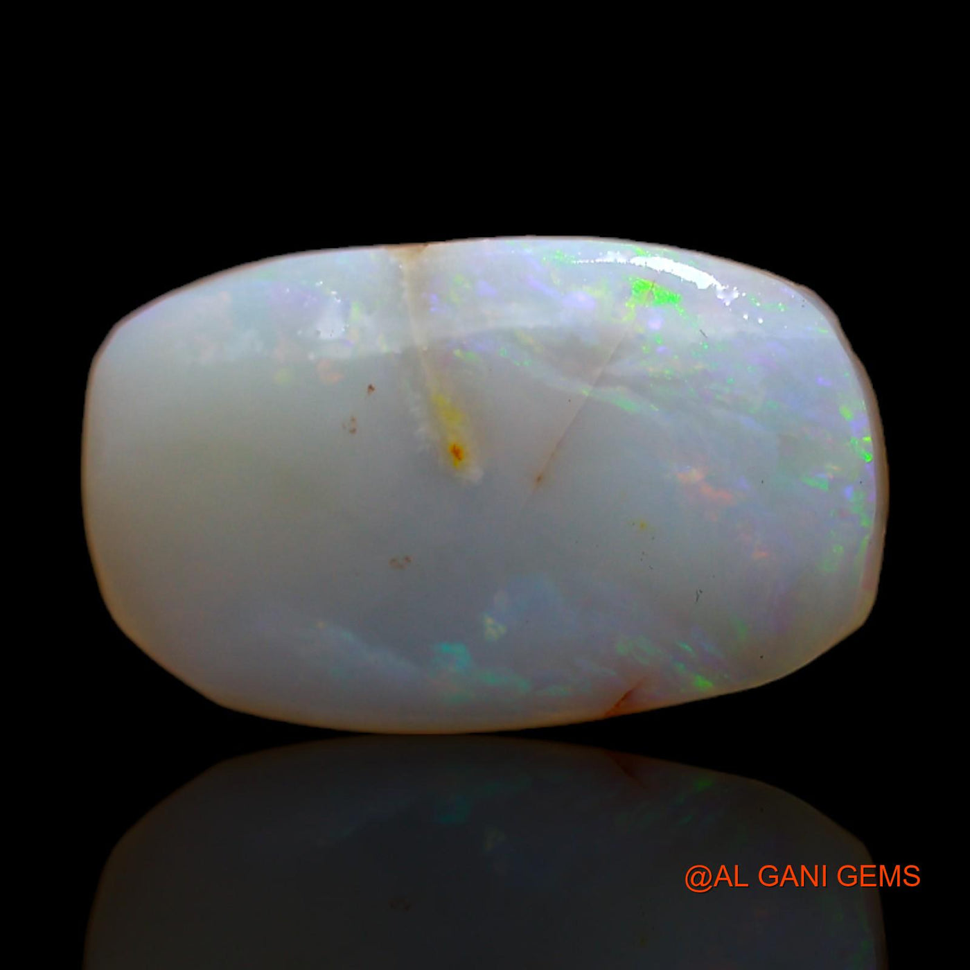 4.00 Cts Natural Australian Fire Opal Loose Gemstone Oval Rough 16x9x4 mm RC-895