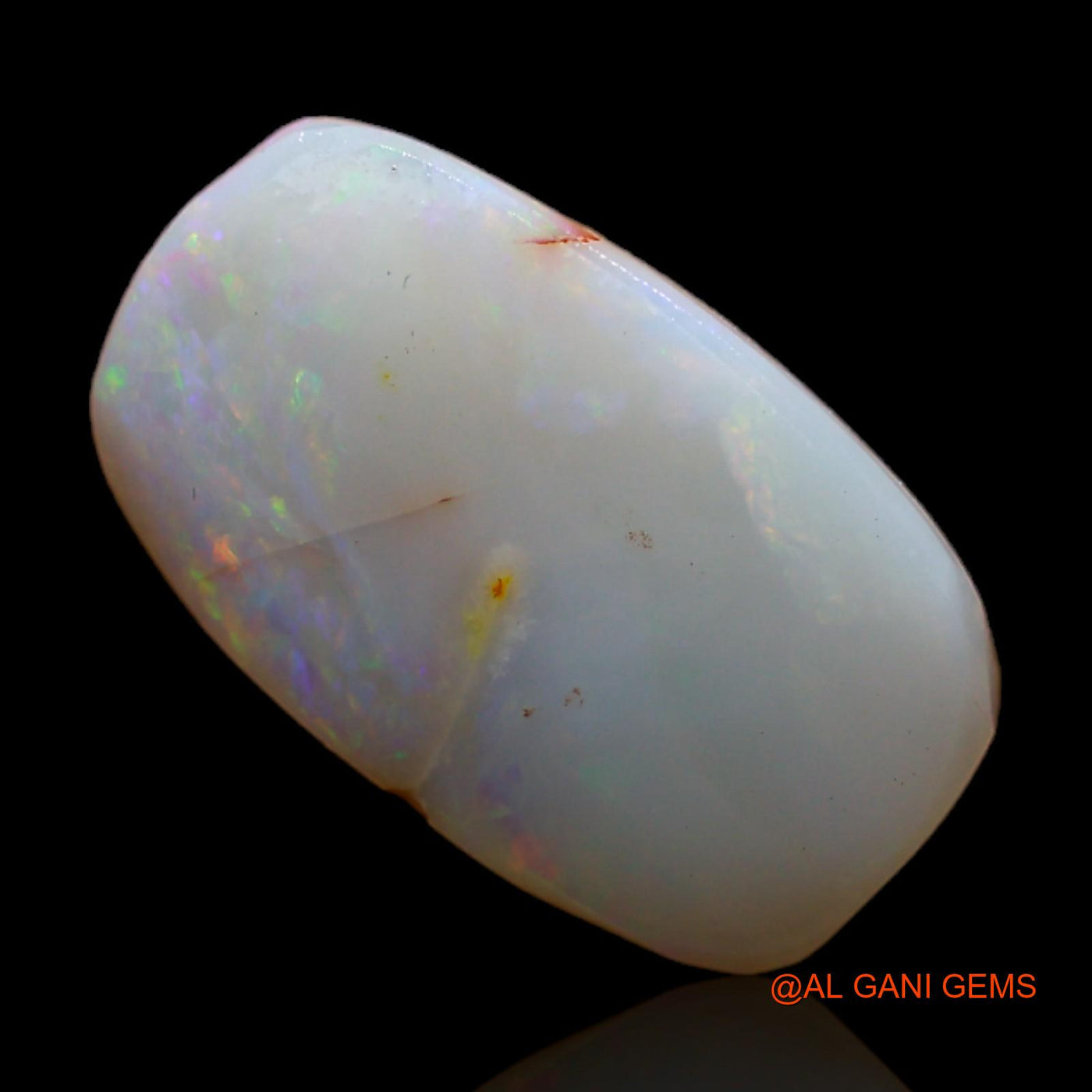4.00 Cts Natural Australian Fire Opal Loose Gemstone Oval Rough 16x9x4 mm RC-895
