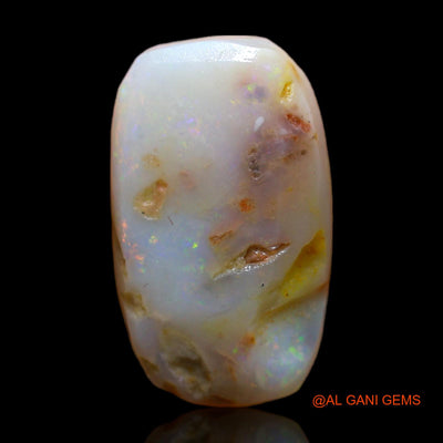 4.00 Cts Natural Australian Fire Opal Loose Gemstone Oval Rough 16x9x4 mm RC-895