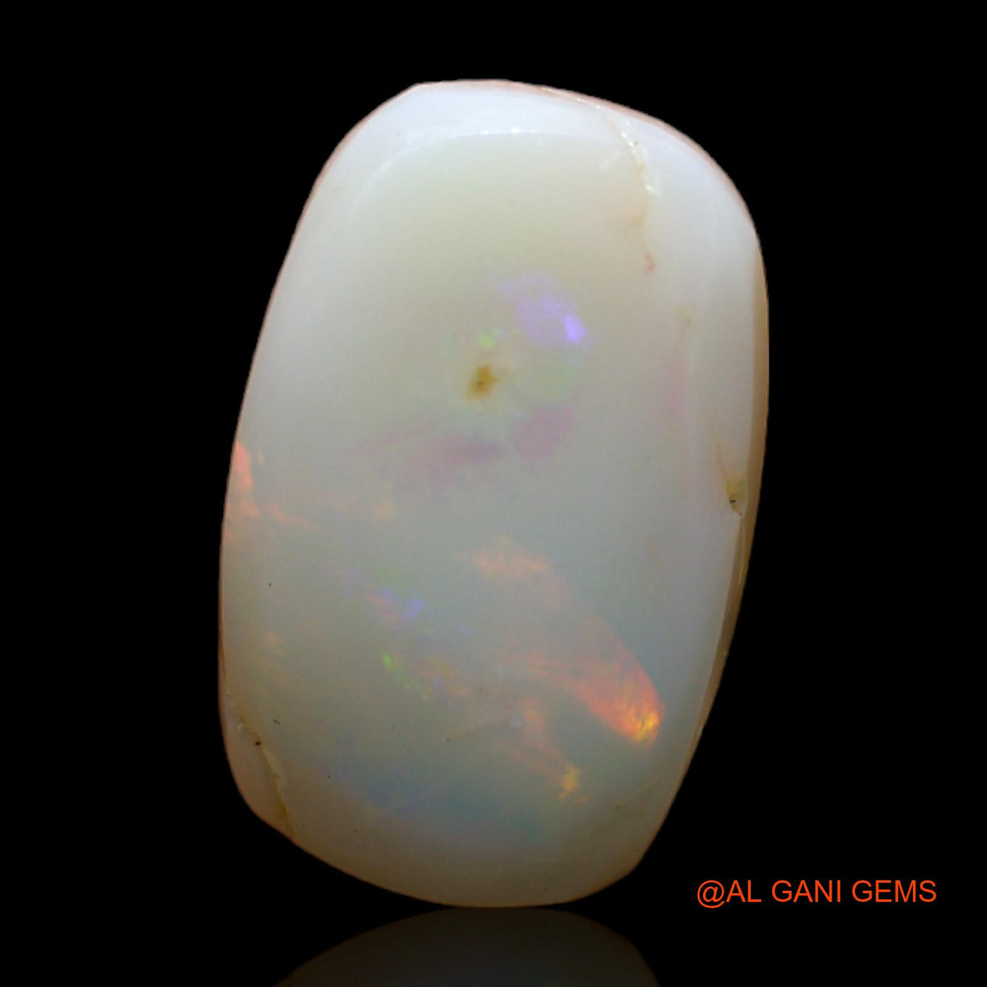 5.00 Cts Natural Australian Fire Opal Loose Gemstone Oval Rough 15x10x4 mm RC-896