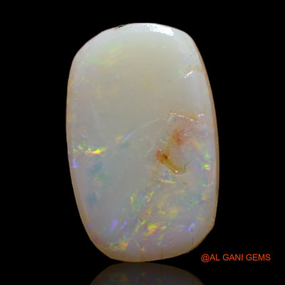 5.00 Cts Natural Australian Fire Opal Loose Gemstone Oval Rough 15x10x4 mm RC-896
