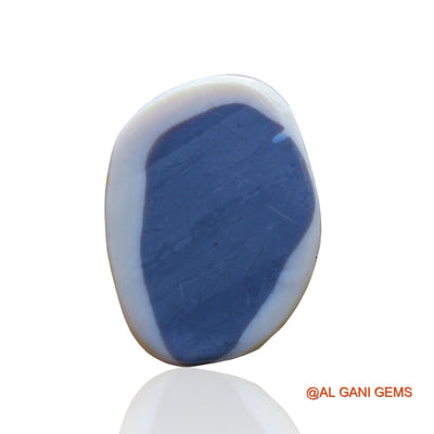 Natural Untreated Black Opal Loose Gemstone Fancy Cabochon From Australia 64.00 Cts 39x29x9 mm RC-8