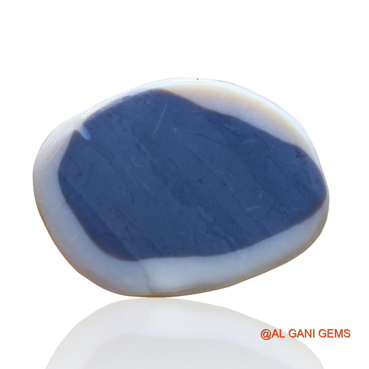 Natural Untreated Black Opal Loose Gemstone Fancy Cabochon From Australia 64.00 Cts 39x29x9 mm RC-8