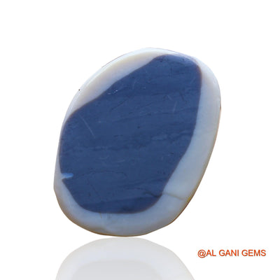 Natural Untreated Black Opal Loose Gemstone Fancy Cabochon From Australia 64.00 Cts 39x29x9 mm RC-8