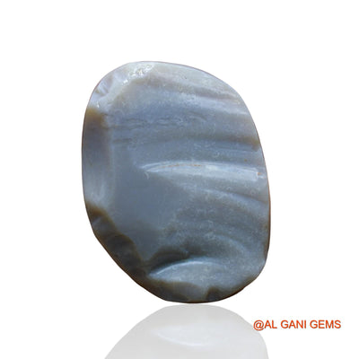 Natural Untreated Black Opal Loose Gemstone Fancy Cabochon From Australia 64.00 Cts 39x29x9 mm RC-8