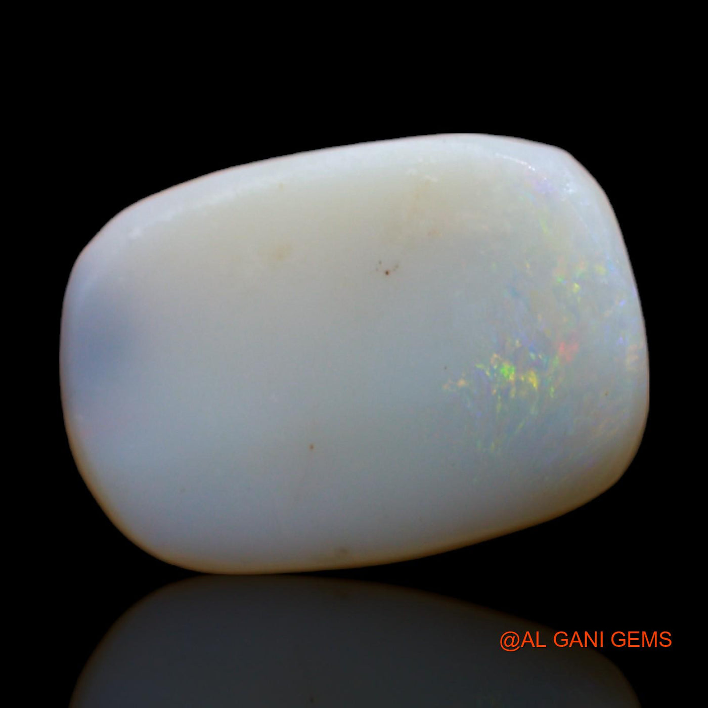 Natural Fire Opal Gemstone 4.00 Cts Loose Oval Rough From Australia 16x11x3 mm RC-908