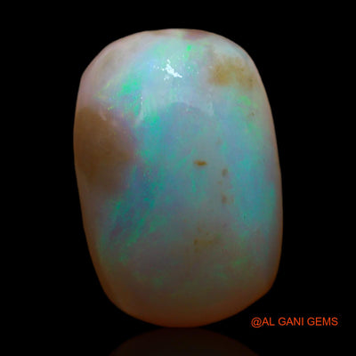 Natural Untreated Fire Opal Loose Gemstone Oval Rough From Australia 6.00 Cts 14x9x6 mm RC-909