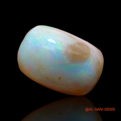 Natural Untreated Fire Opal Loose Gemstone Oval Rough From Australia 6.00 Cts 14x9x6 mm RC-909