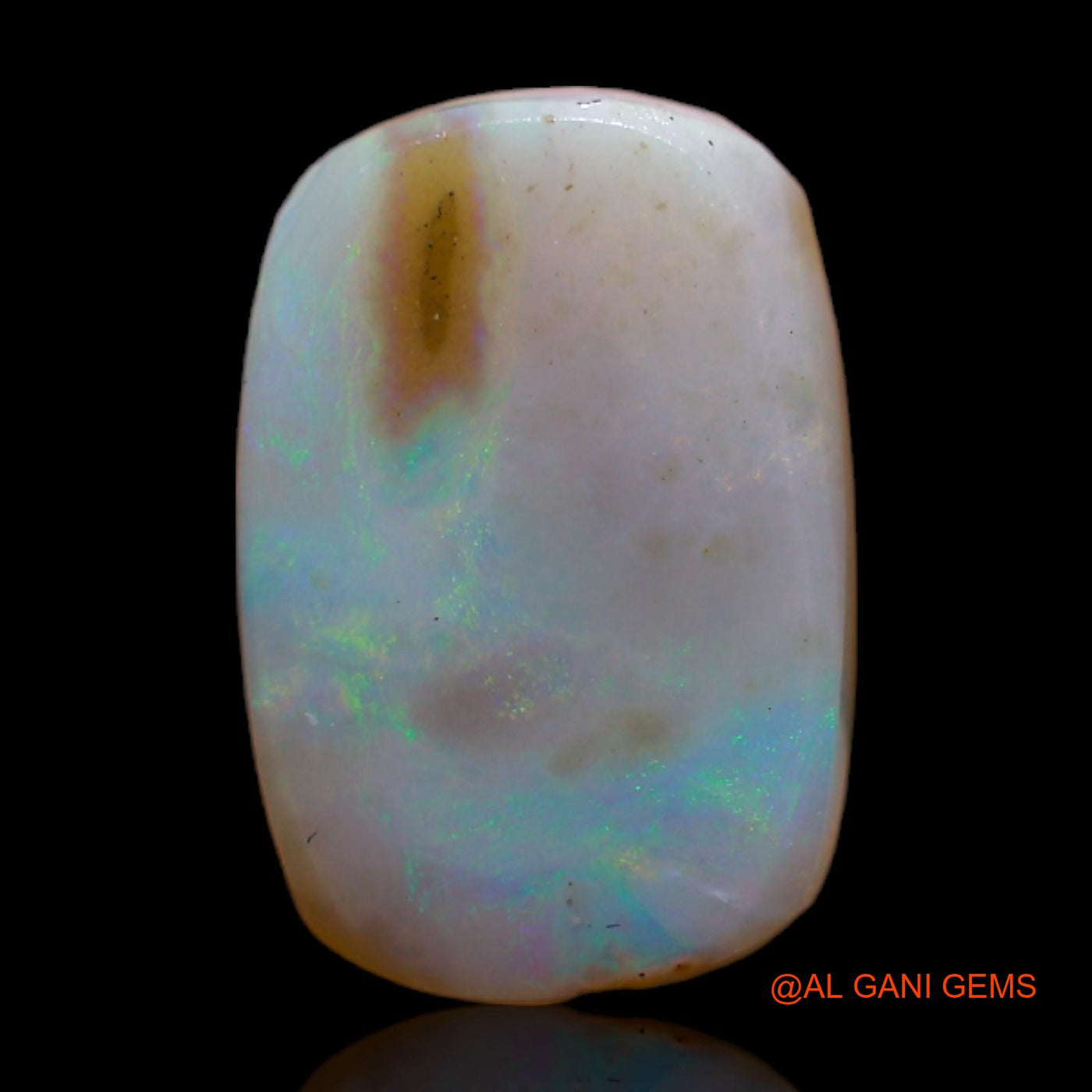 Natural Untreated Fire Opal Loose Gemstone Oval Rough From Australia 6.00 Cts 14x9x6 mm RC-909