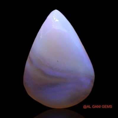 Natural Untreated Fire Opal Loose Gemstone Pear Rough From Australia 3.00 Cts 15x11x3 mm RC-910