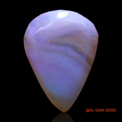 Natural Untreated Fire Opal Loose Gemstone Pear Rough From Australia 3.00 Cts 15x11x3 mm RC-910
