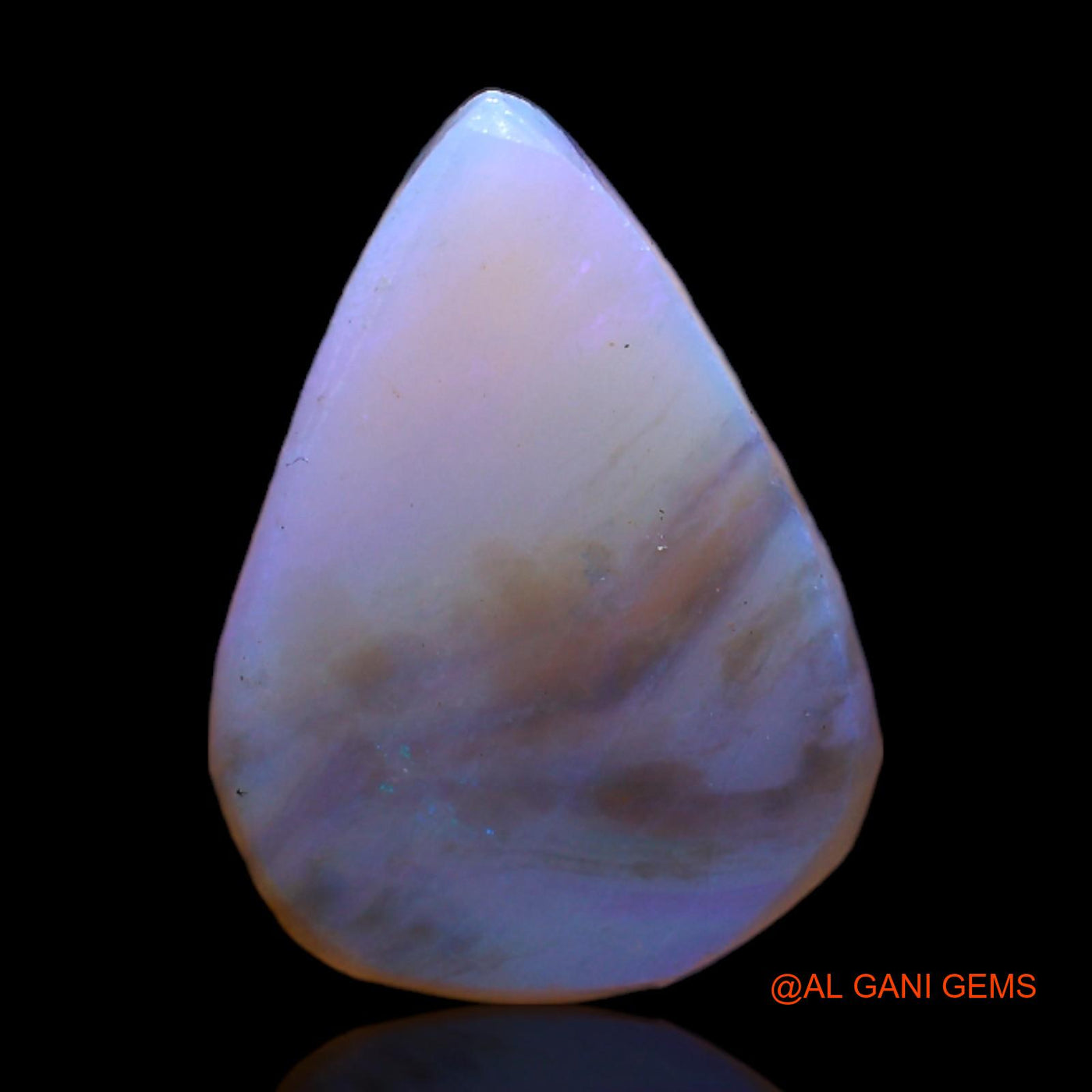 Natural Untreated Fire Opal Loose Gemstone Pear Rough From Australia 3.00 Cts 15x11x3 mm RC-910